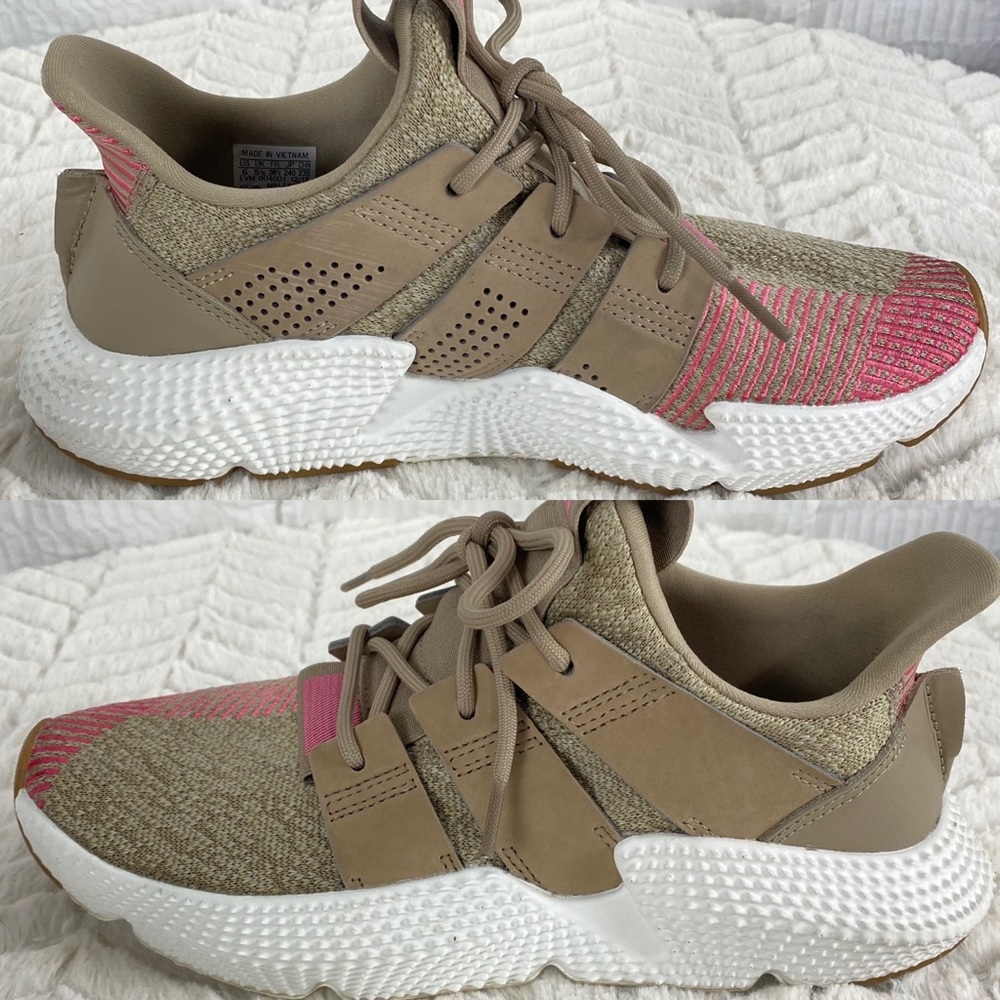 Adidas Prophere Pink/Tan CQ2128 Sneakers Size 6 - Picture 4 of 16